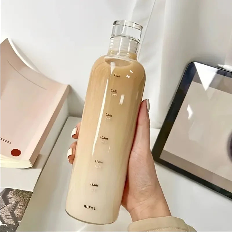 Smart Hydration Water Bottle | Time Scale & Daily Intake Tracker