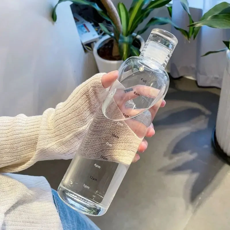 Smart Hydration Water Bottle | Time Scale & Daily Intake Tracker
