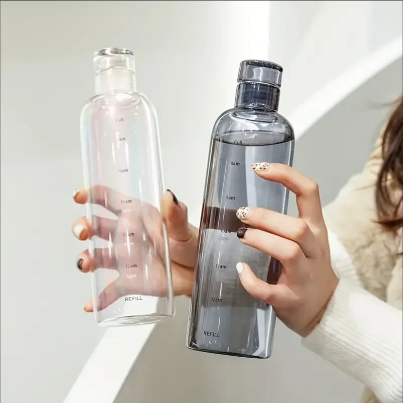 Smart Hydration Water Bottle | Time Scale & Daily Intake Tracker