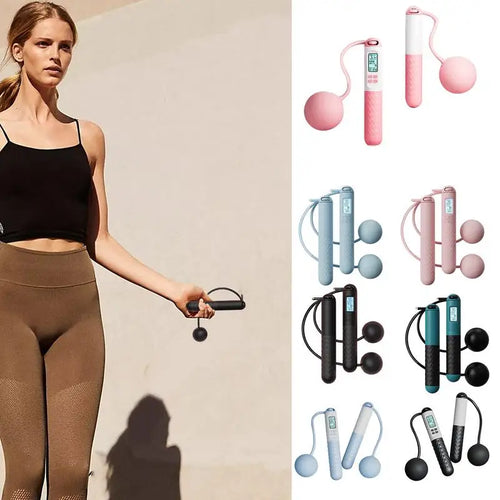 Smart Cordless Jump Rope | Digital Display